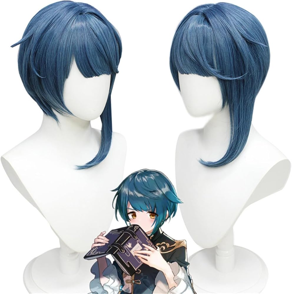 Amazon.co.jp: [HUNIY] 原神 行秋 ゆくあき コスプレ衣装 豪華版 フル