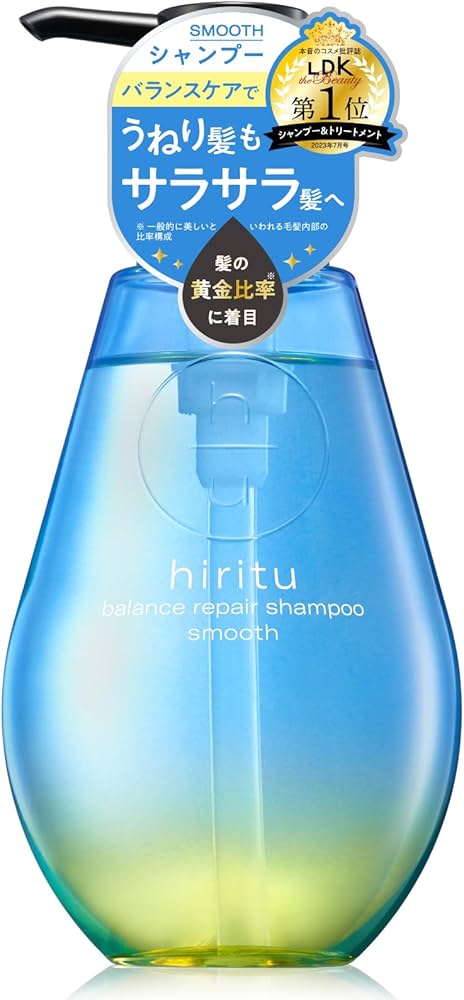 Amazon.co.jp: hiritu Balance Repair Shampoo, Smooth, for Wavy Hair