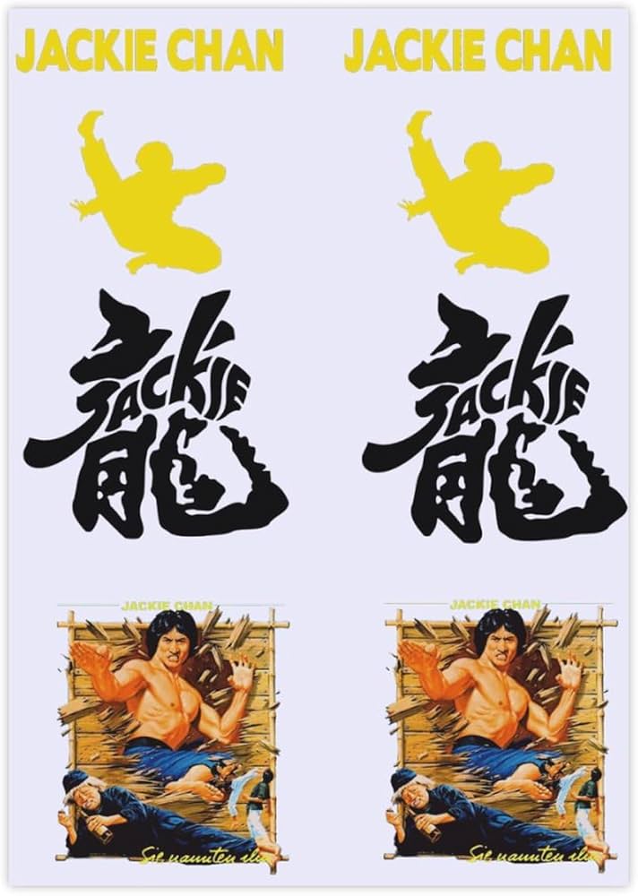 Amazon.co.jp: ステッカーセット ジャッキーチェン ジャッキーチェン