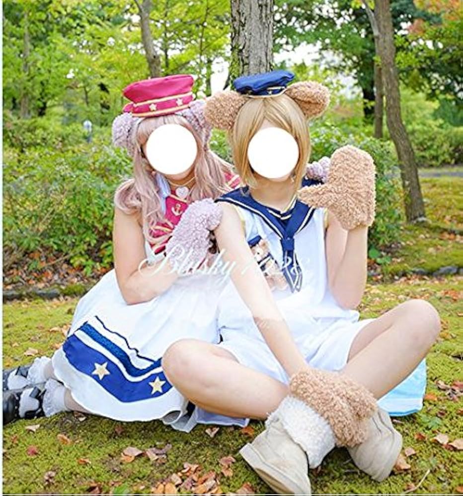 Amazon.co.jp: [blusky1028] 耳尻尾手袋付シェリーメイ+ダッフィー