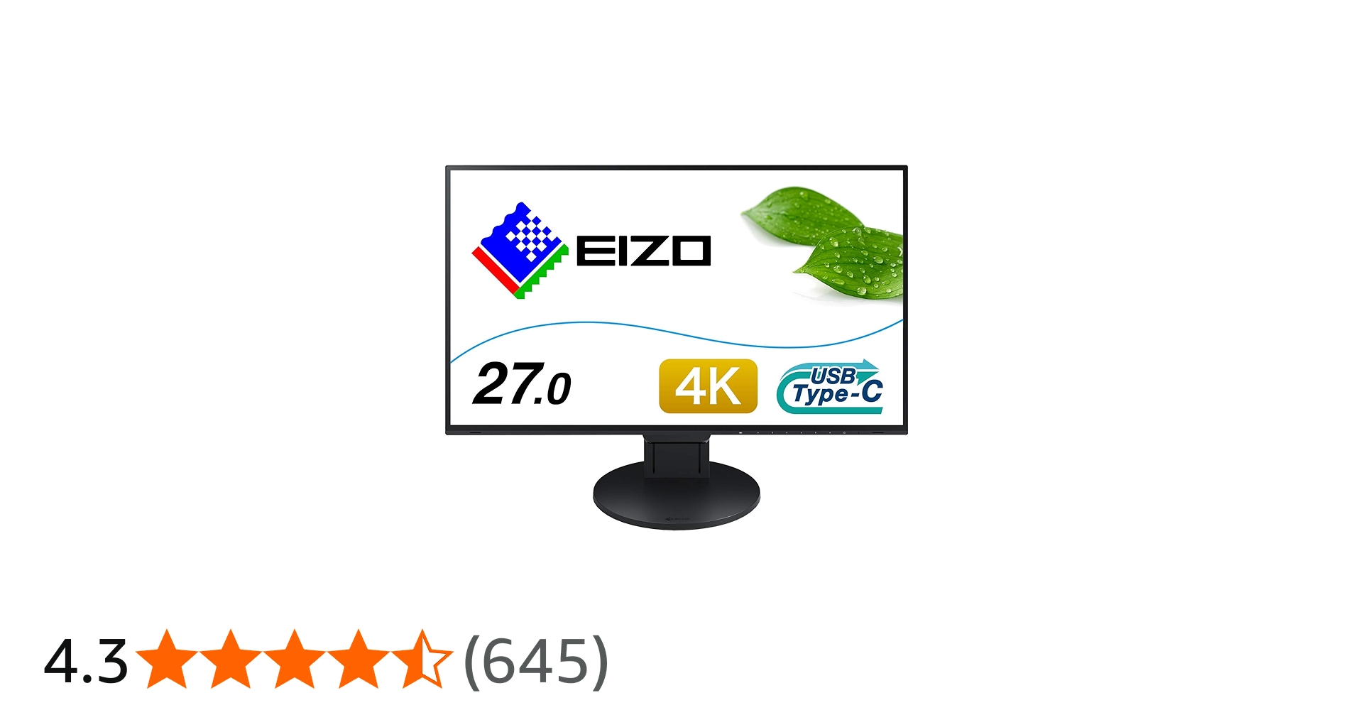 Amazon.co.jp: EIZO FlexScan 27.0インチ ディスプレイモニター (4K