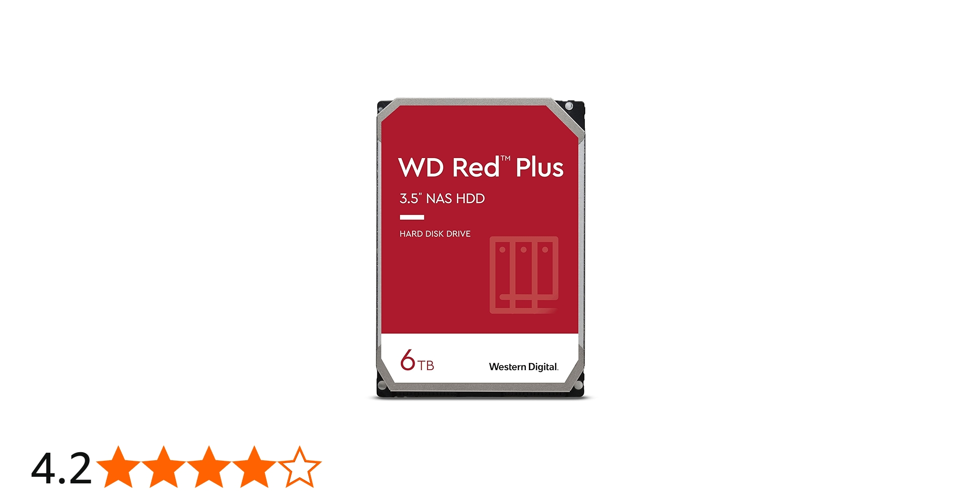 Amazon | WD HDD 内蔵ハードディスク 3.5インチ 6TB WD Red NAS用
