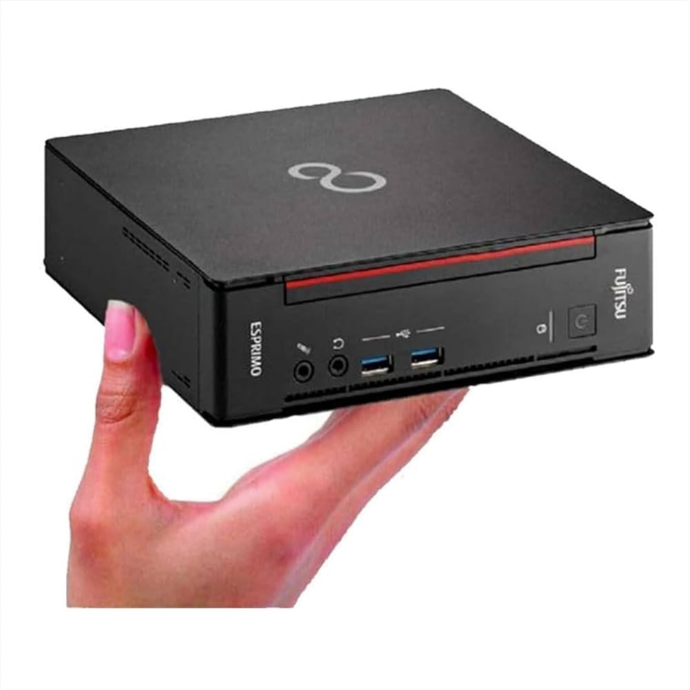Fujitsu Esprimo Q556 Mini Pc Computer Fisso Desktop Intel i5-6500T