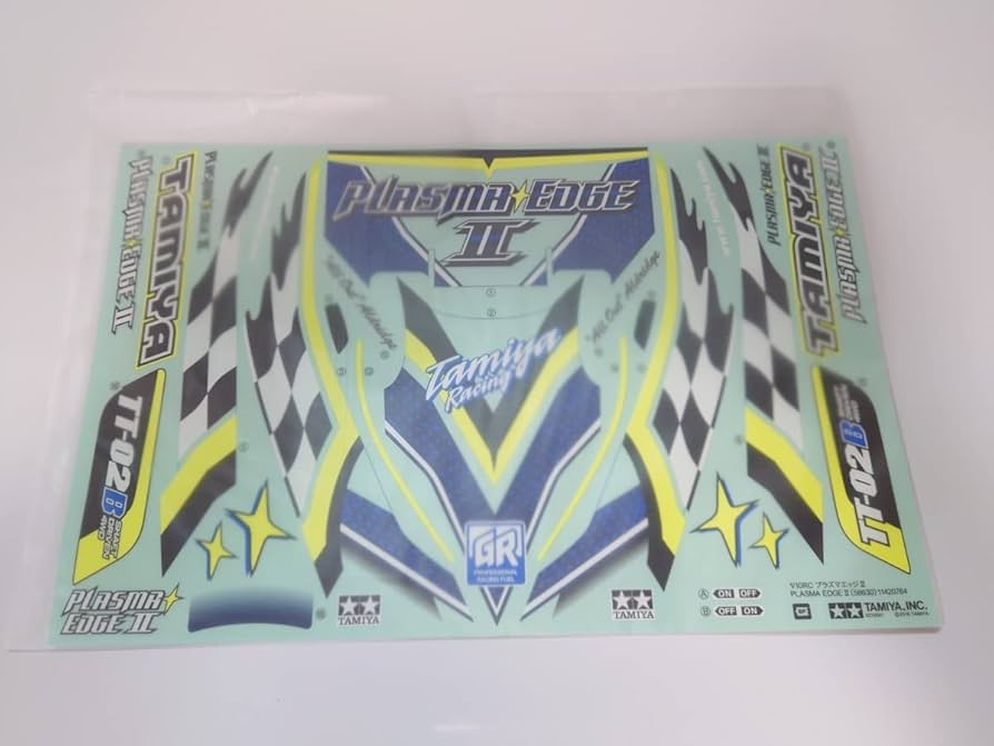 Amazon | プラズマエッジII用デカール TT-02B タミヤ TAMIYA シール