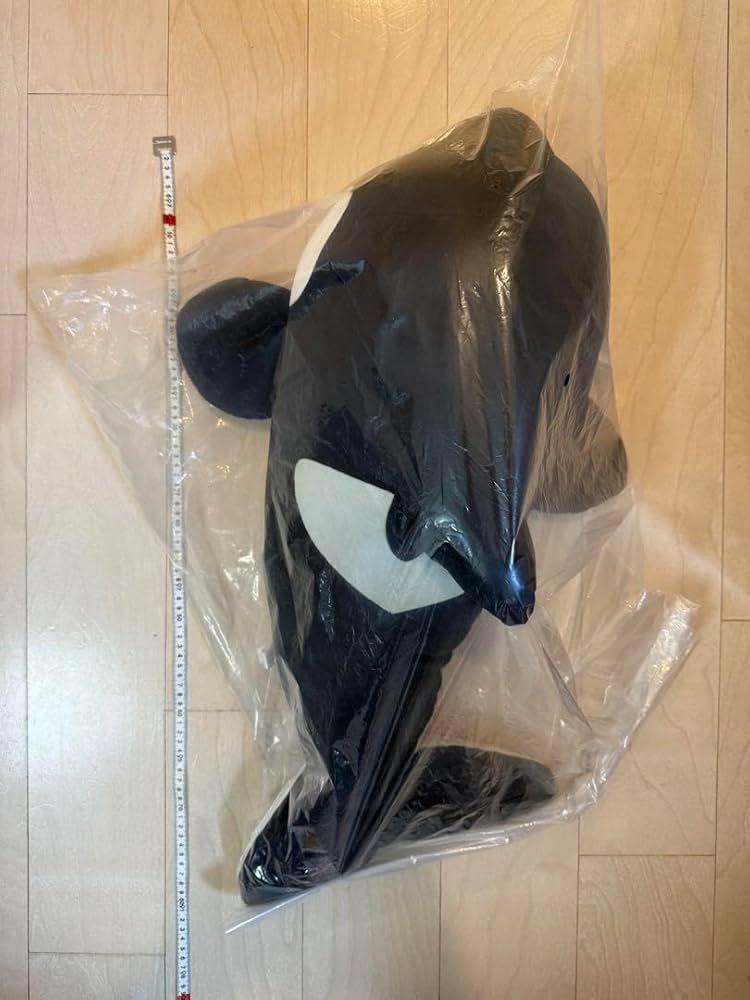 Amazon.co.jp: 神戸須磨シーワールド オルカくじ1等 シャチぬいぐるみ