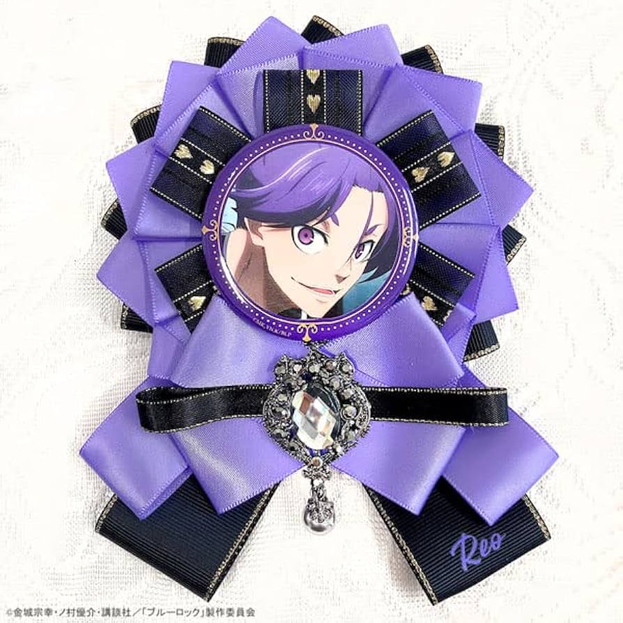 Amazon | アニメ「ブルーロック」ロゼット&缶バッジセット 御影玲王