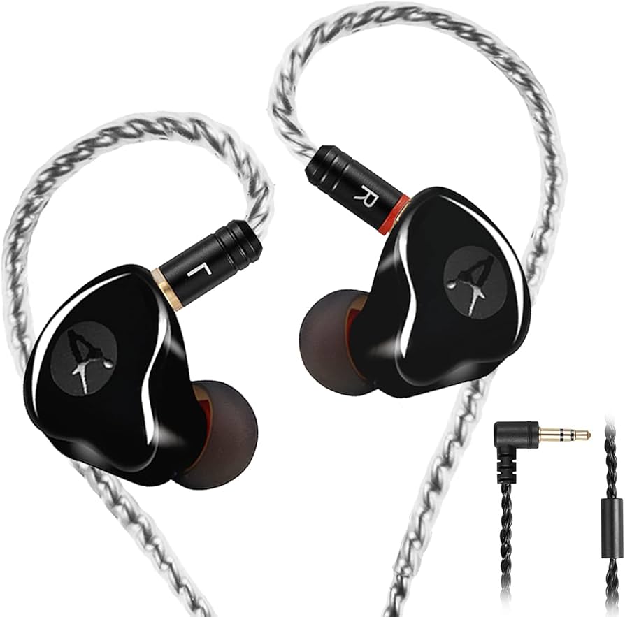 Amazon.co.jp: DCMEKA イヤホン イヤモニ MMCX カナル型 ハイブリッド