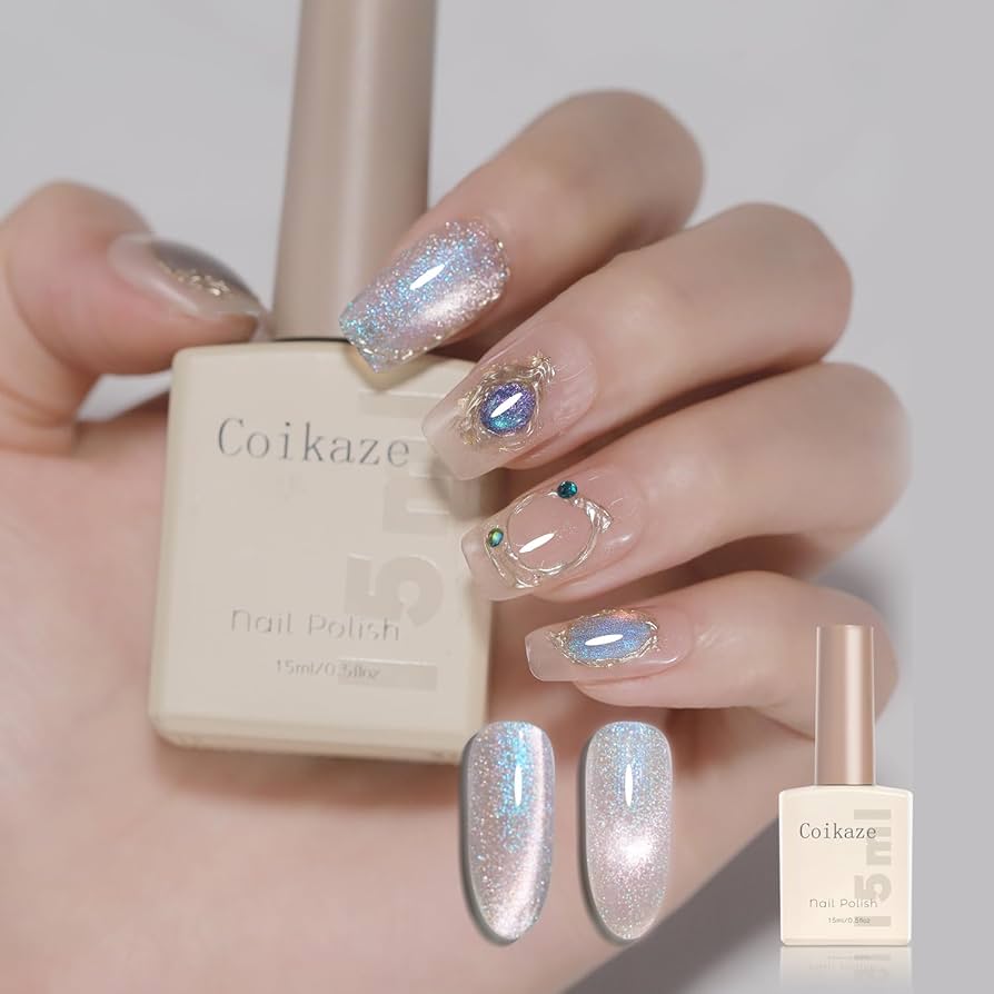 Amazon | Coikaze マグネットネイル 単色 オーロラ マグネットジェル