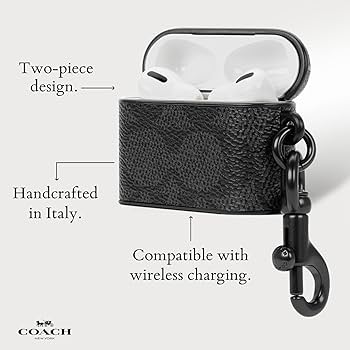 Amazon | Coach Signature AirPods Pro Case - Compatible with