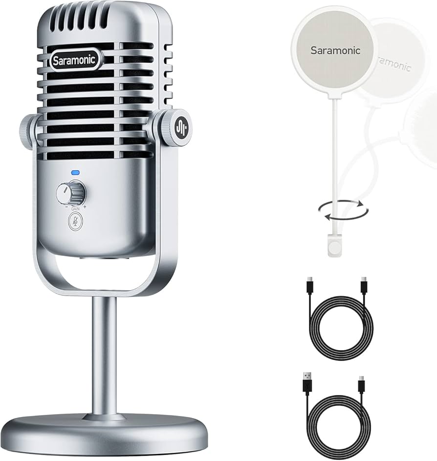 Amazon.com: Saramonic XMIC-Z3 USB Mic, Cardioid Condenser