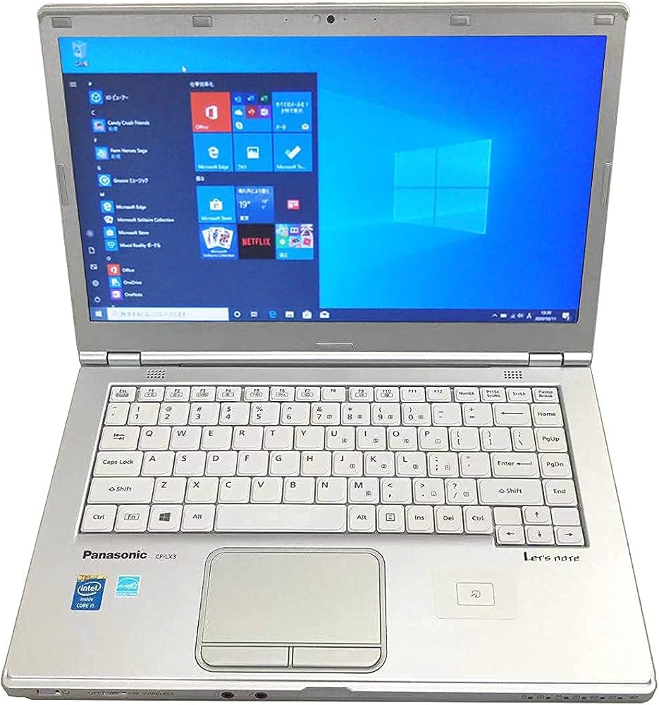 Amazon.co.jp: Panasonic Let's Note CF-LX3 4th Generation Core i5