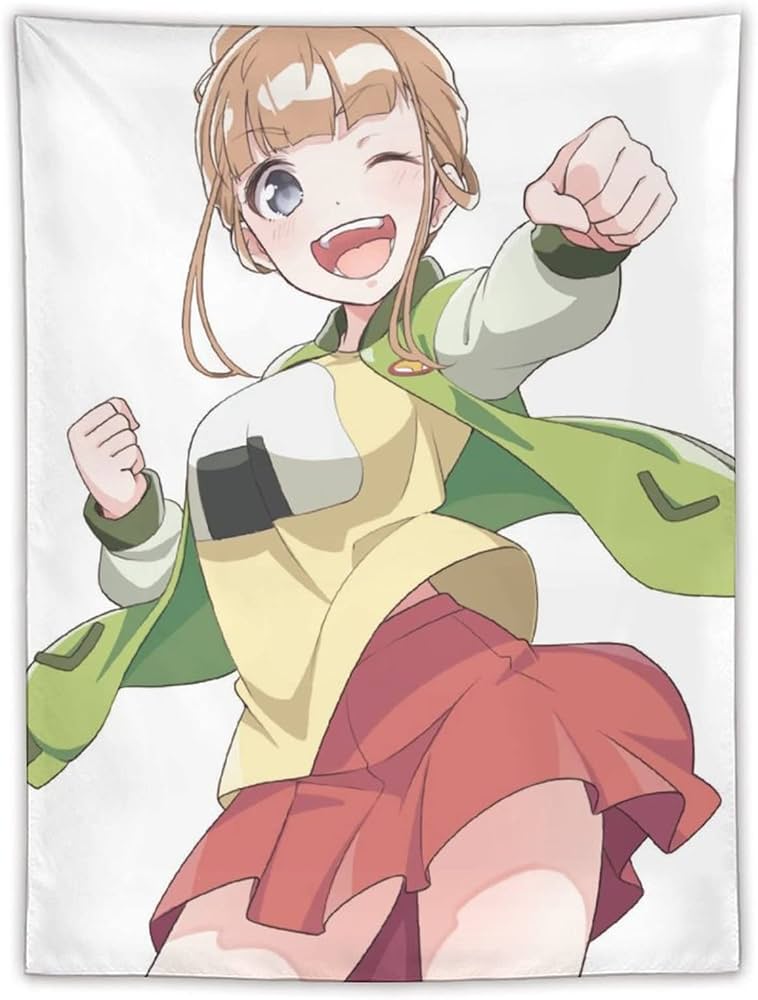 Amazon.co.jp: タペストリー 萌え アニメ柄 宇宙よりも遠い場所 より