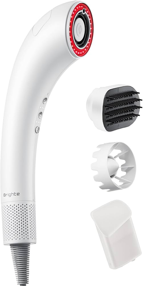 Amazon | 【新色 WHITE】Brighte ブライト SHOWER DRYER WHITE ヘア