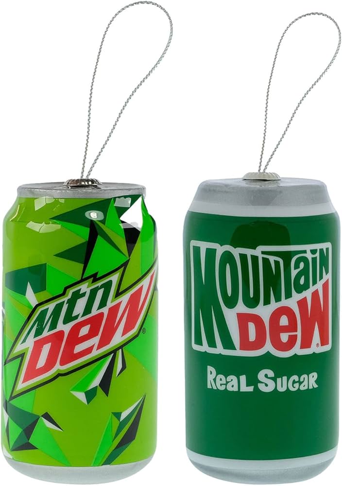 Amazon.com: Wondapop Mountain Dew Ornament Set, Indoor/Outdoor
