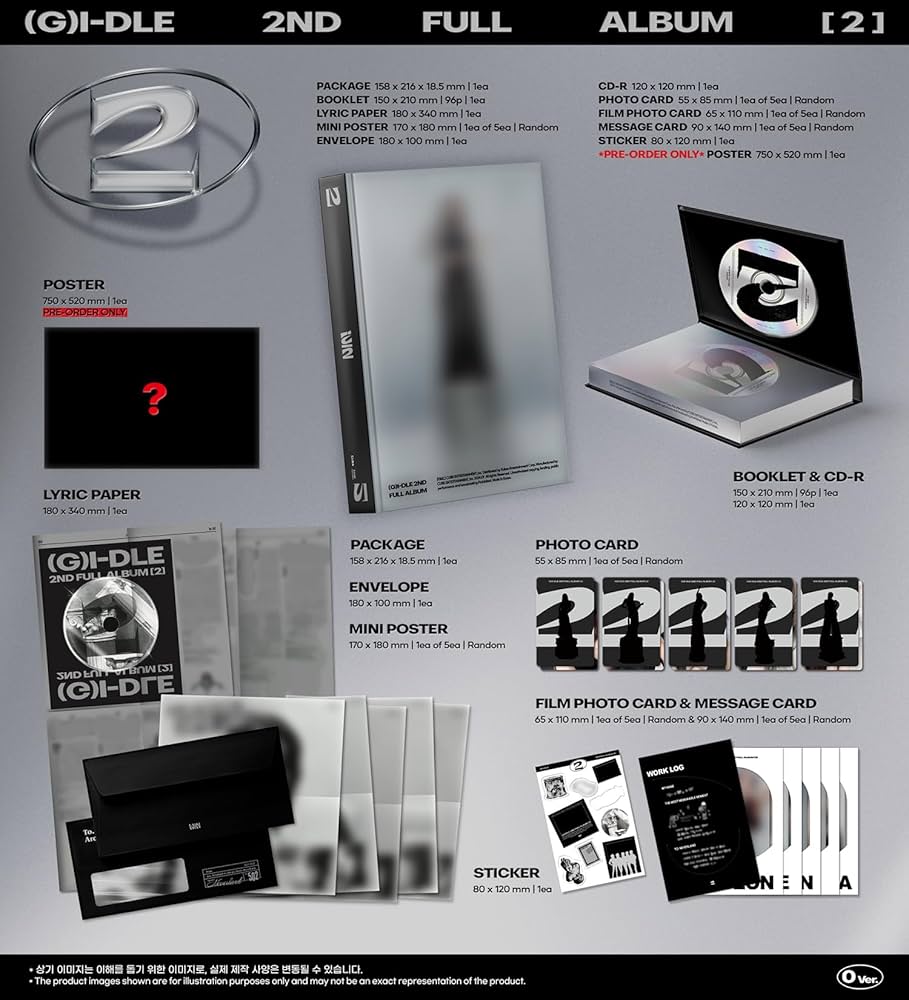 Amazon.co.jp: ジー・アイドゥル (G)I-DLE - 2nd Full Album [2] CD+