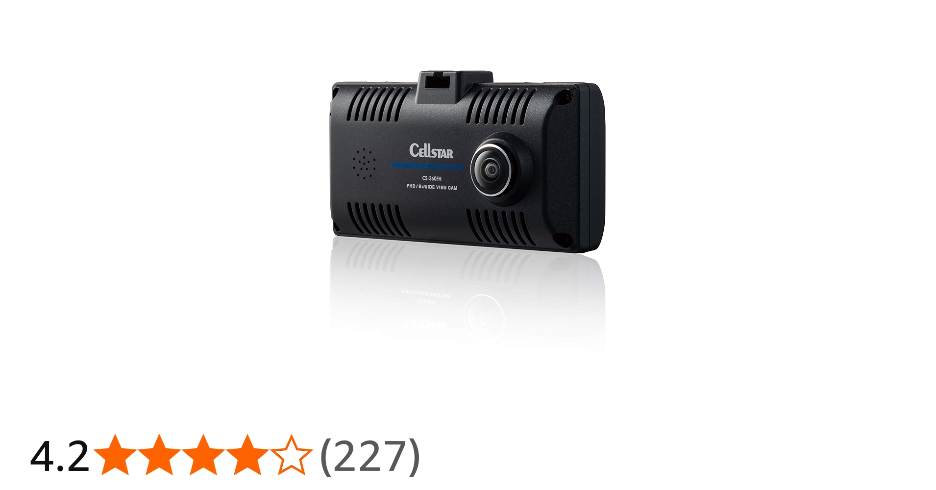 Amazon | セルスター(CELLSTAR) ドライブレコーダー 前方・車内2カメラ