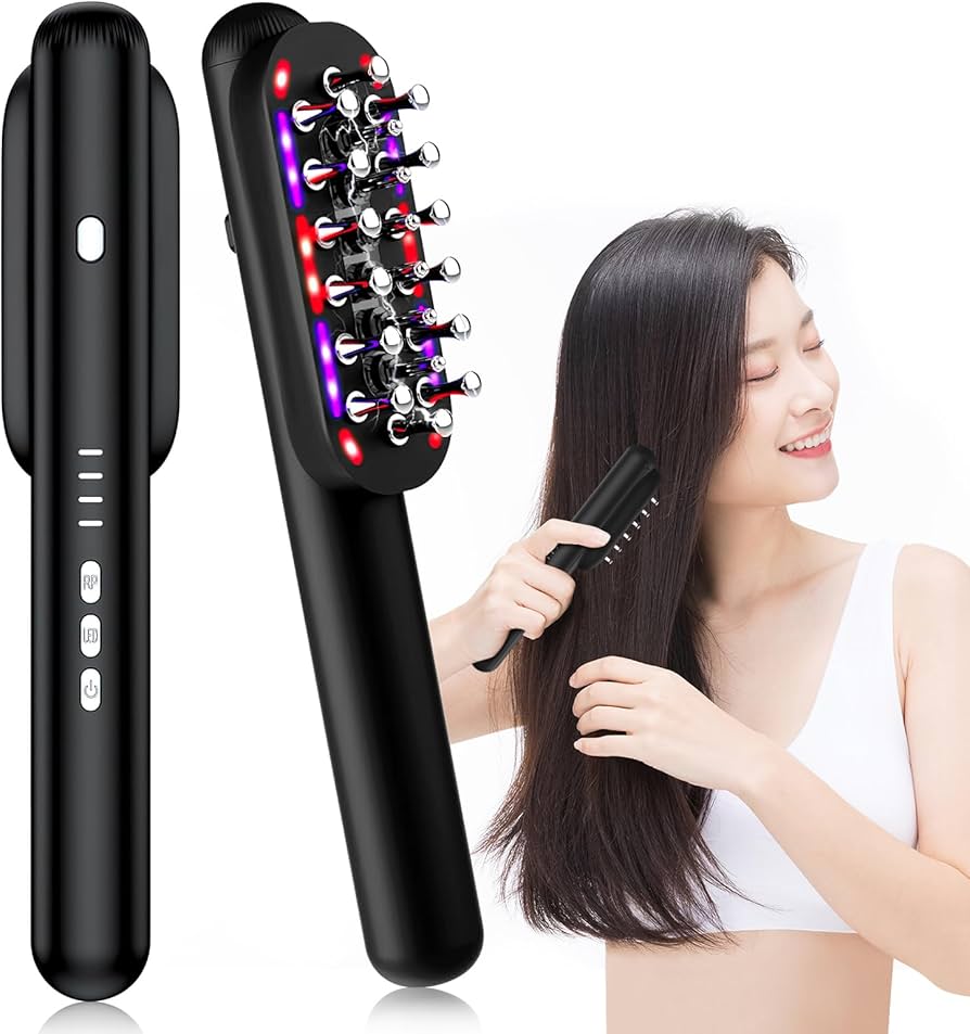 Amazon.co.jp: Vineen 電気ブラシ 美顔器 電気 バリブラシ 4 in 1