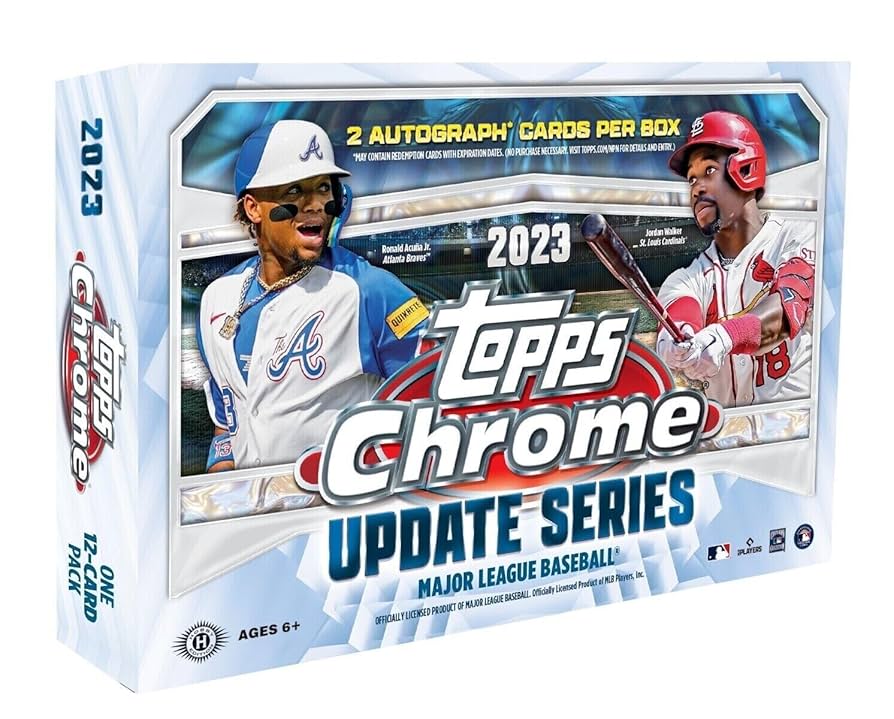 Amazon.com: 2023 Topps Chrome Update Series Baseball Breaker's