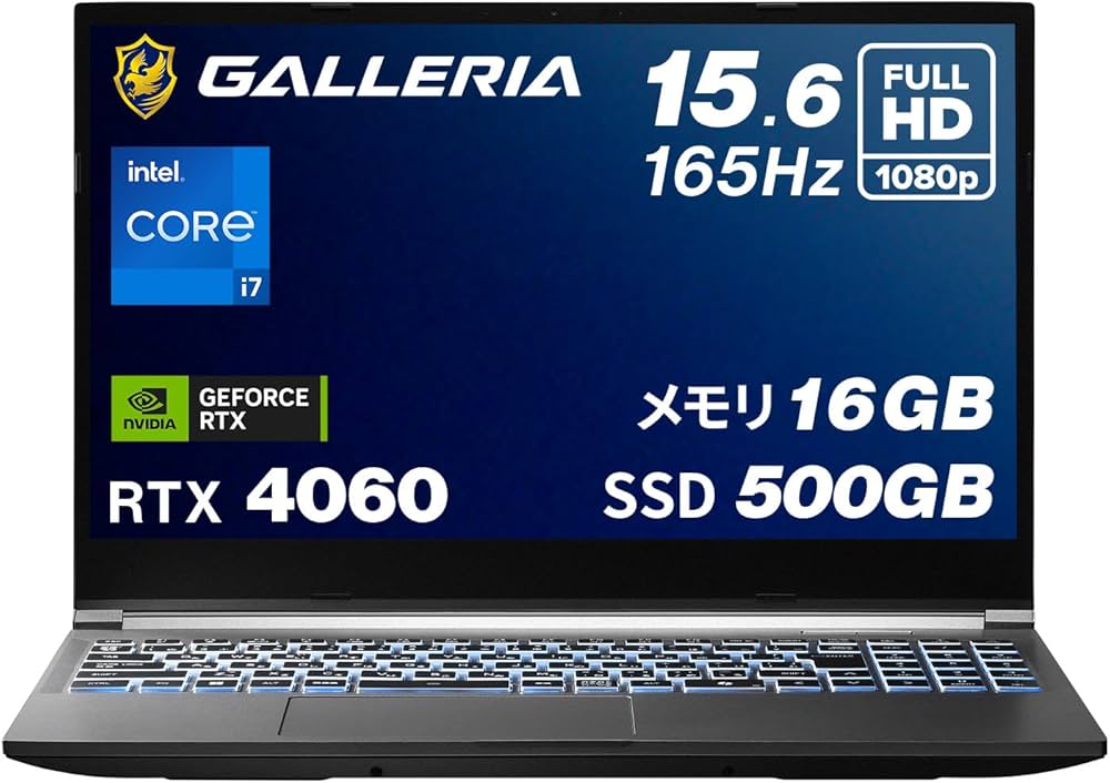 Amazon.co.jp: ガレリア ゲーミングノートPC GALLERIA RL7C-R46-5N