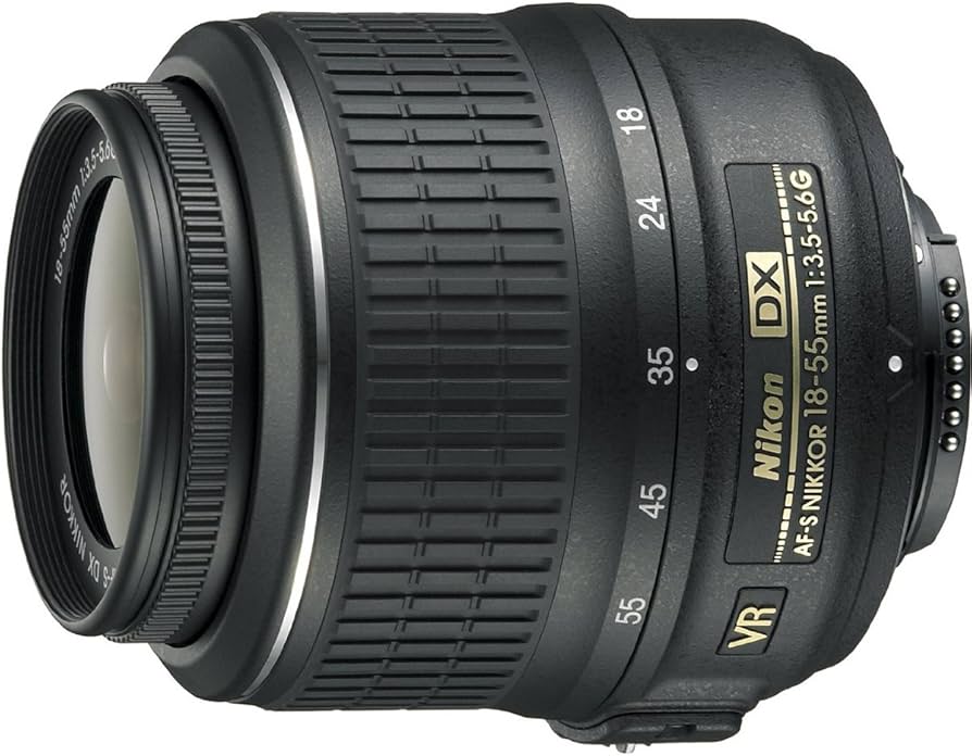 Amazon.com : Nikon 18-55mm f/3.5-5.6G AF-S DX VR Nikkor Zoom Lens