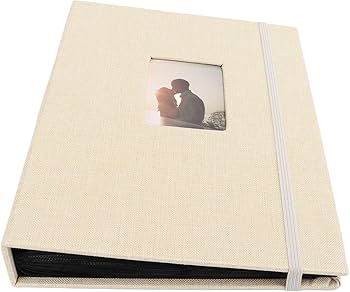 Amazon | フォトアルバム 4x3インチ 写真、PVCプラスチックカバー