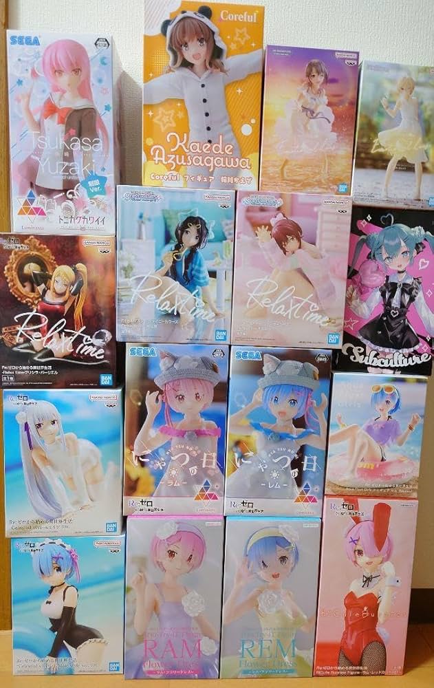 Amazon.co.jp: 美少女プライズフィギュア16個セット MONO : ホーム