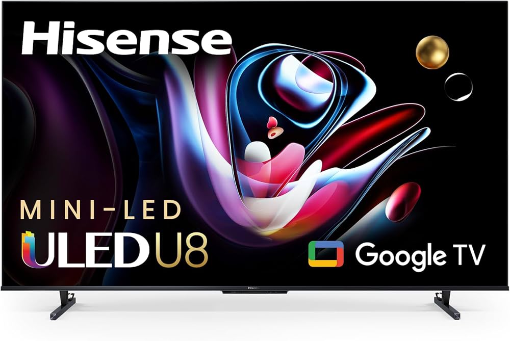 Amazon.com: Hisense 65-Inch Class U8 Series Mini-LED ULED 4K UHD