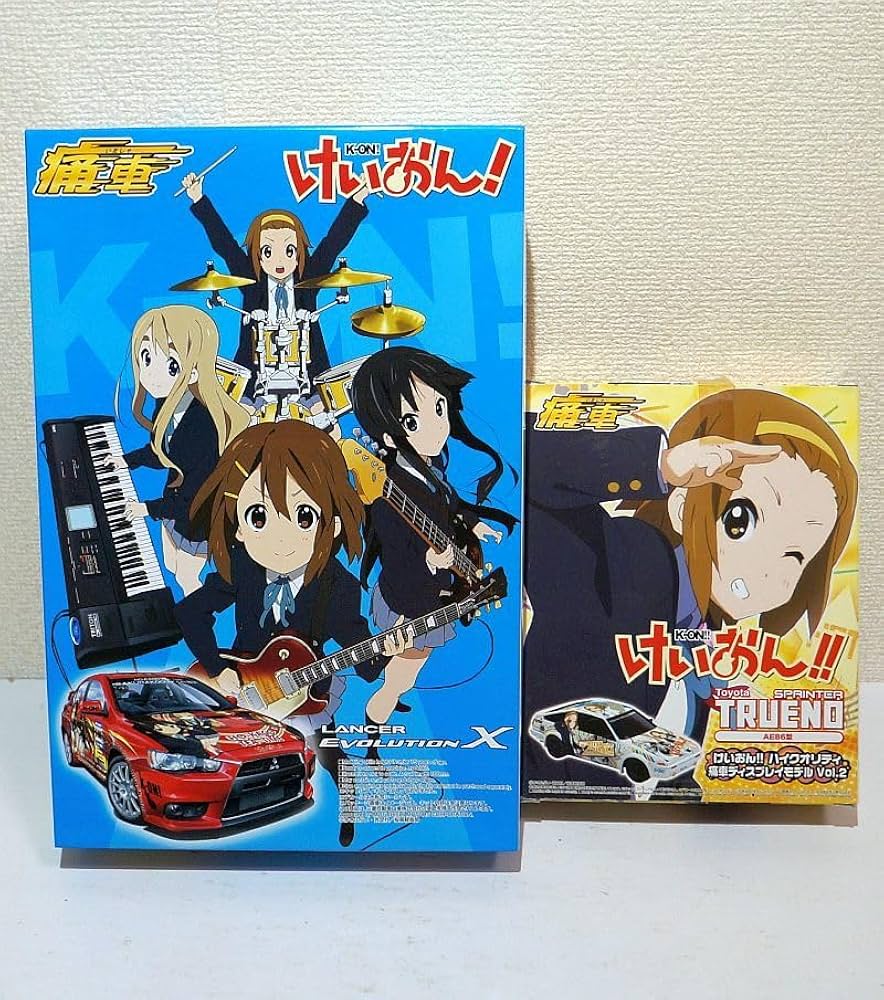 Amazon.co.jp: アオシマ 1/24 痛車 けいおん ランサーエボリューション