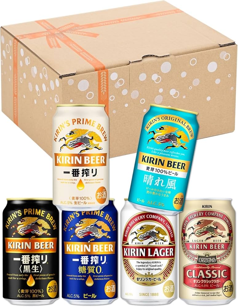 Amazon.co.jp: 一番搾り キリン ビールギフト 350ml×12本 一番搾り+