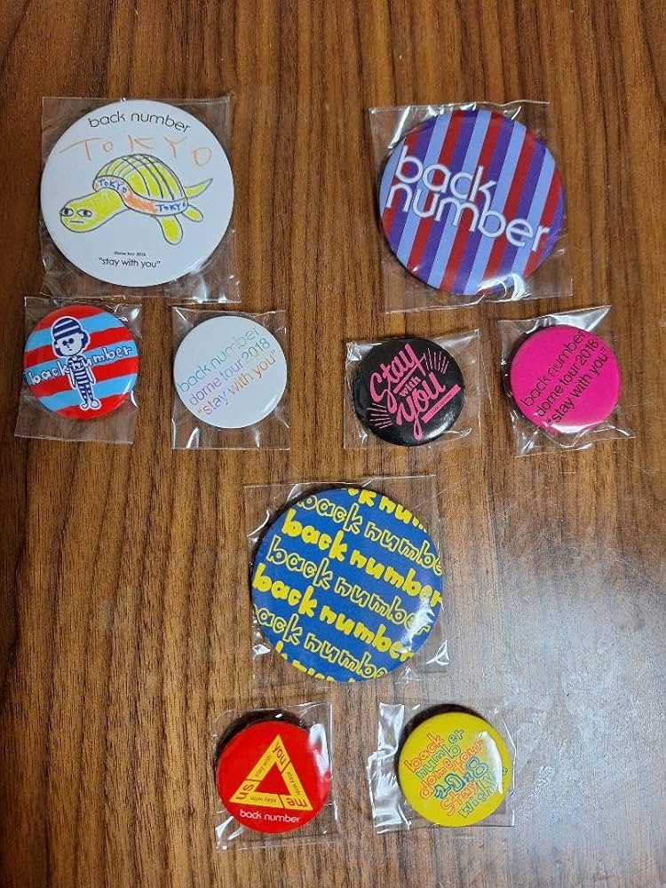 back number 缶バッチ back number 缶バッチ