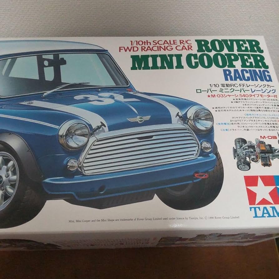 Amazon.co.jp: タミヤ 1/10 ミニクーパー レーシング 電動ラジコン