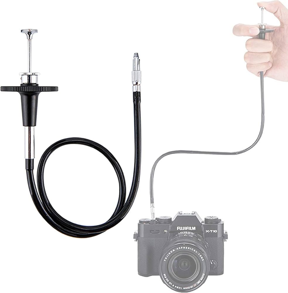 Amazon.com : JJC 40cm Black Mechanical Cable Shutter Threaded