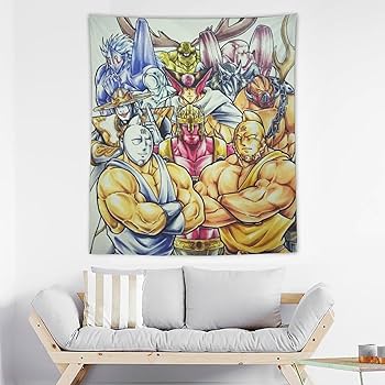 Amazon.co.jp: キン肉マン タペストリー 壁掛け 人気 布ポスター 壁