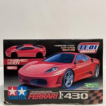 Amazon.co.jp: Ferrari F430 セット TAMIYA 1/10 電動RC レーシング