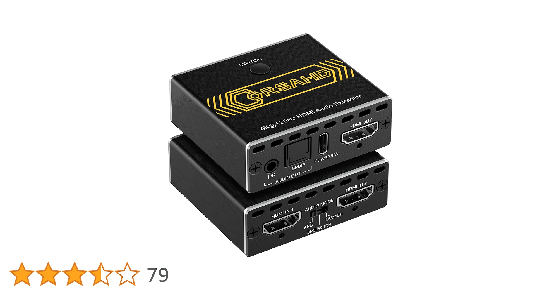 即購入OK⭕️PROZOR HDMIオーディオエクストラクター 即購入OK