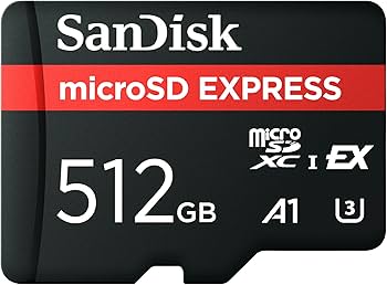 Amazon.com: SanDisk 512GB microSD Express Card - Works with