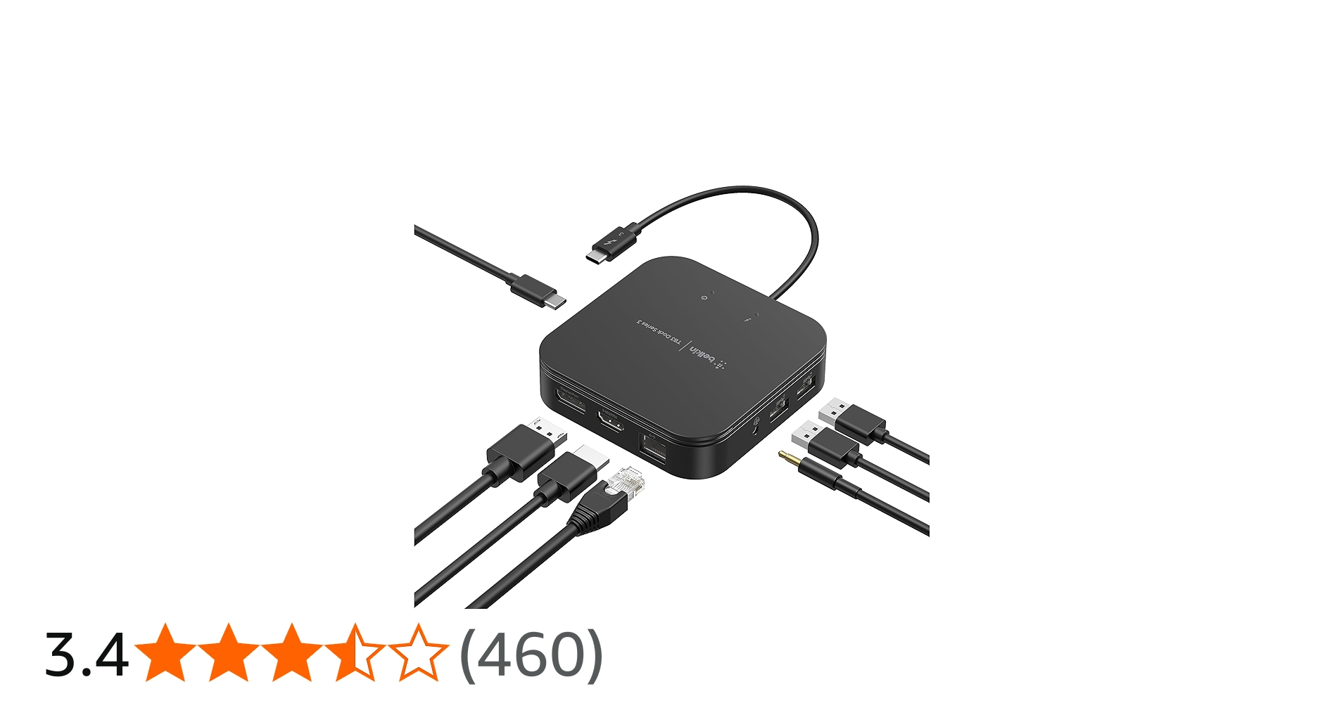 Amazon.co.jp: Belkin CONNECT Thunderbolt 3 Dock Core 7 in 1