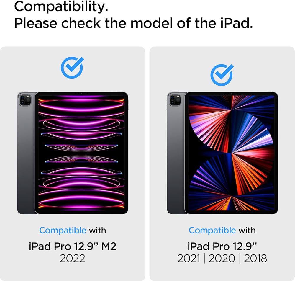 Amazon.co.jp: Spigen EZ Fit ガラスフィルム iPad Pro 12.9 第6世代