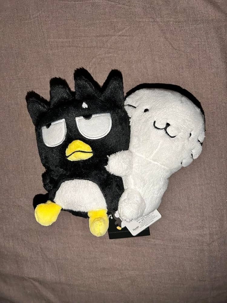 Amazon.co.jp: バッドばつ丸、グッドはな丸ぬいぐるみ : おもちゃ