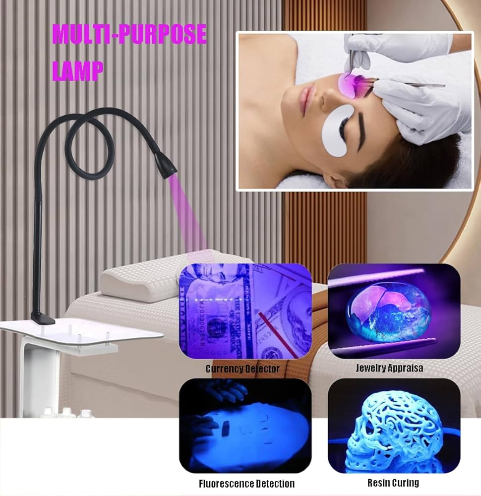 Amazon | LEDライト マツエク専用 フットスイッチ付き アレルギー軽減