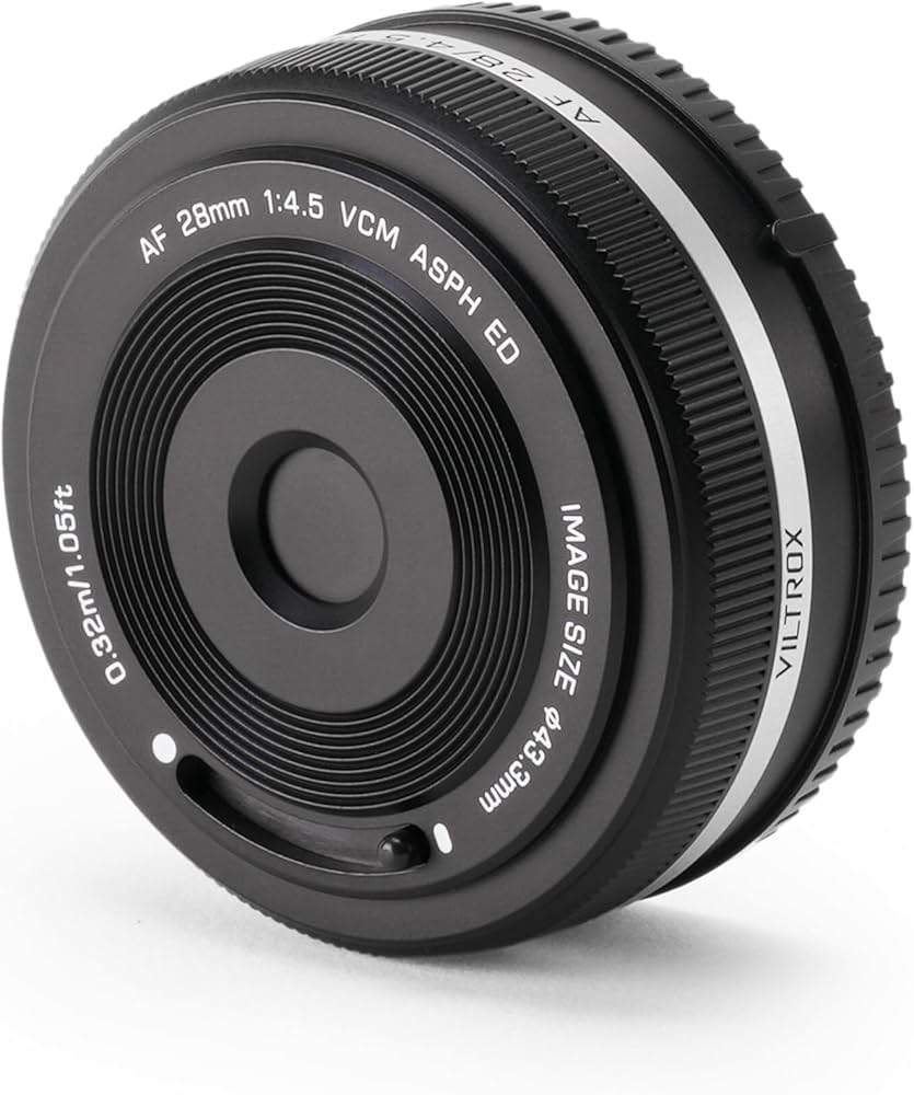 Amazon.co.jp: VILTROX AF 28mm F4.5 FE 超薄型 レンズ Sony Eマウント