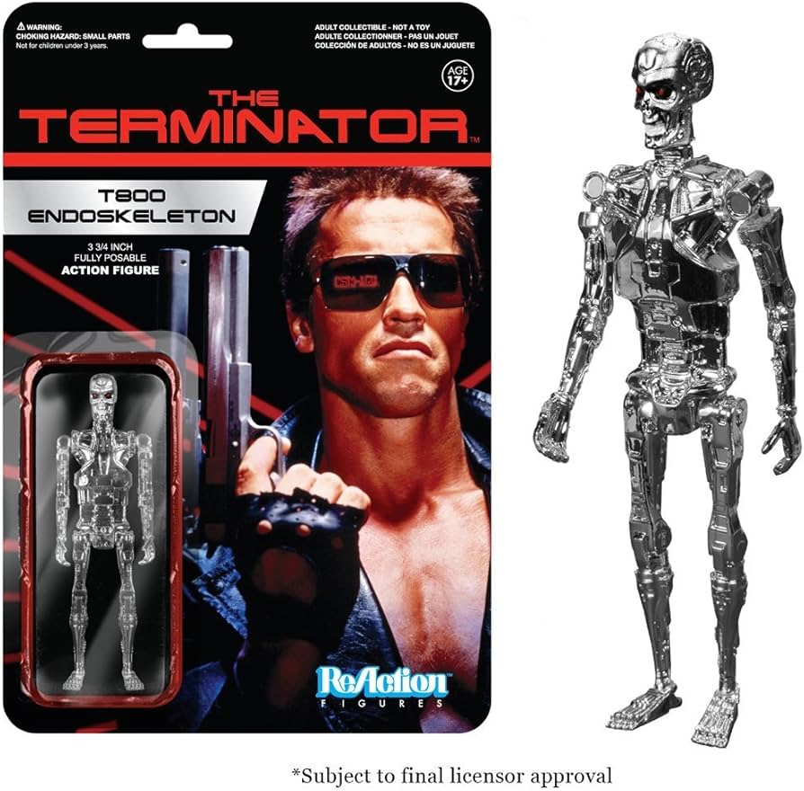 Amazon.com: Funko The Terminator Chrome T-800 Endoskeleton