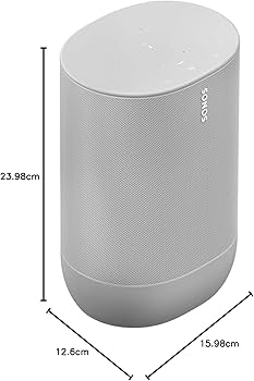 Sonos Move - Battery-Powered Smart Speaker Wi-Fi and Bluetooth