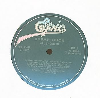 Cheap Trick - All Shook Up [LP VINYL] - Amazon.com Music