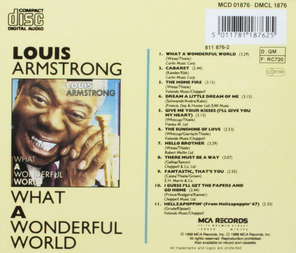 Amazon.co.jp: WHAT A WONDERFUL WORLD: ミュージック