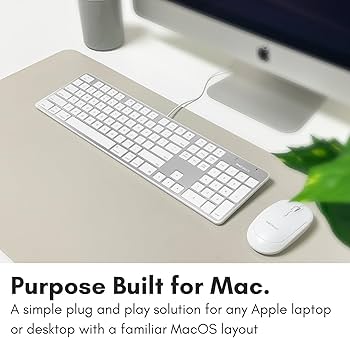 Amazon.co.jp: Macally 超薄型 USB A 有線キーボード テンキー付き