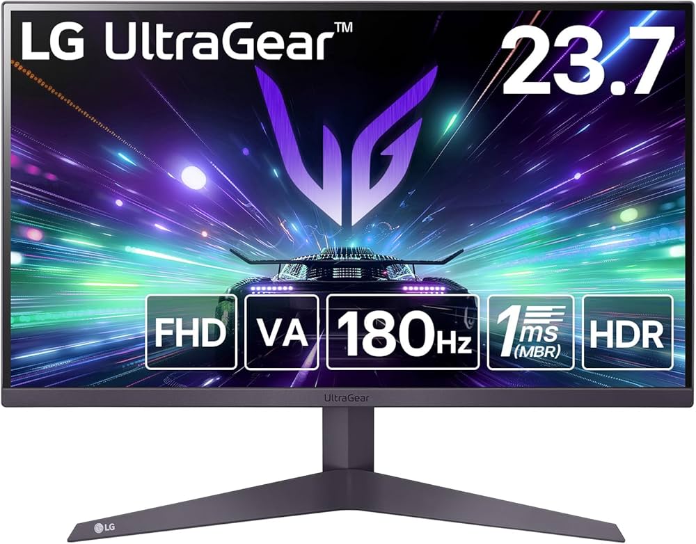 Amazon.co.jp: LG ゲーミングモニター LG UltraGear 24GS50FX-B 23.7