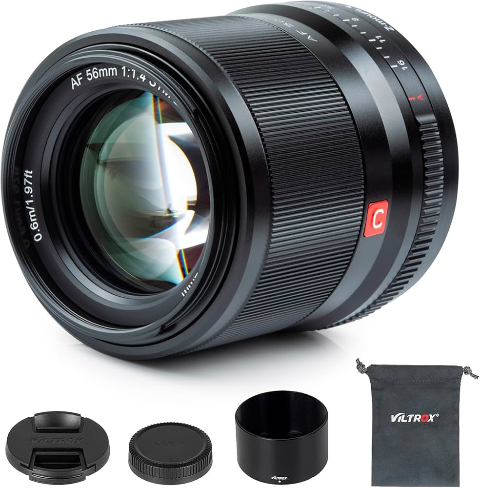 Amazon | VILTROX 56mm F1.4 オート フォーカス 大口径 単焦点レンズ