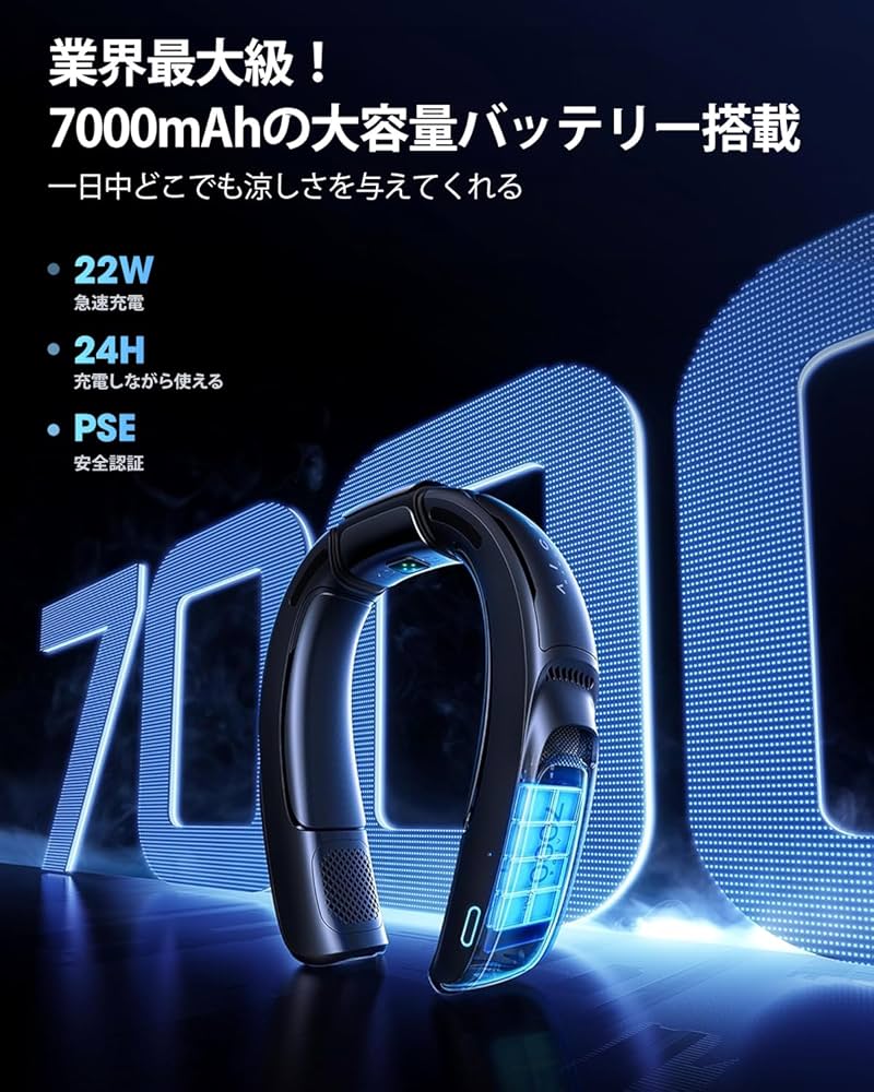 Amazon.co.jp: 【次世代 AIネッククーラー】テレビ朝日で「猛暑を