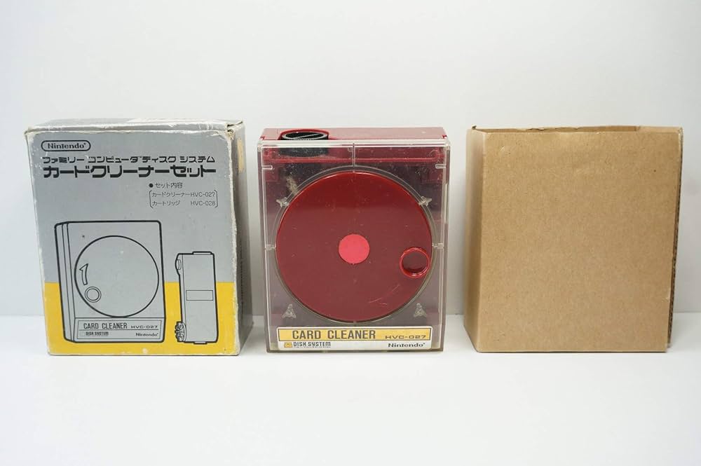 Amazon.co.jp: 任天堂 ファミコンディスクシステム カードクリーナー